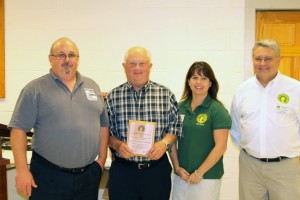 Danny Stephenson receives 2013 Conservation Award