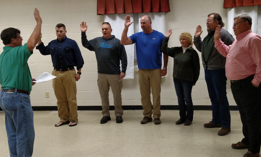 New Members Sworn In Oct 2015